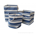 new england blue white stripe square canvas bags round canvas bags rectangular canvas bags